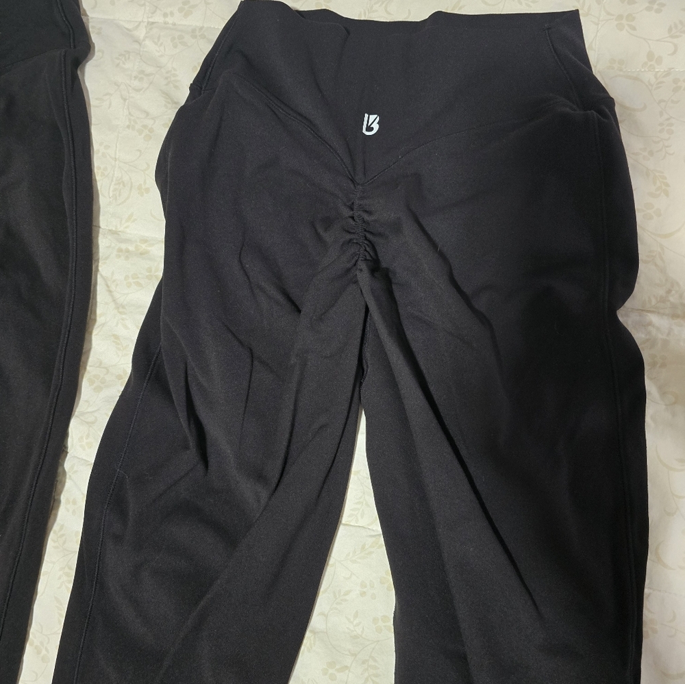 Buffbunny Agressive Scrunch Leggings Black Medium (set of 2)